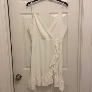 White alterd state sun dress